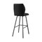 Armen Living Tandy Black Faux Leather and Black Metal 26" Counter Stool LCTNBABLBL26 - alternate 7